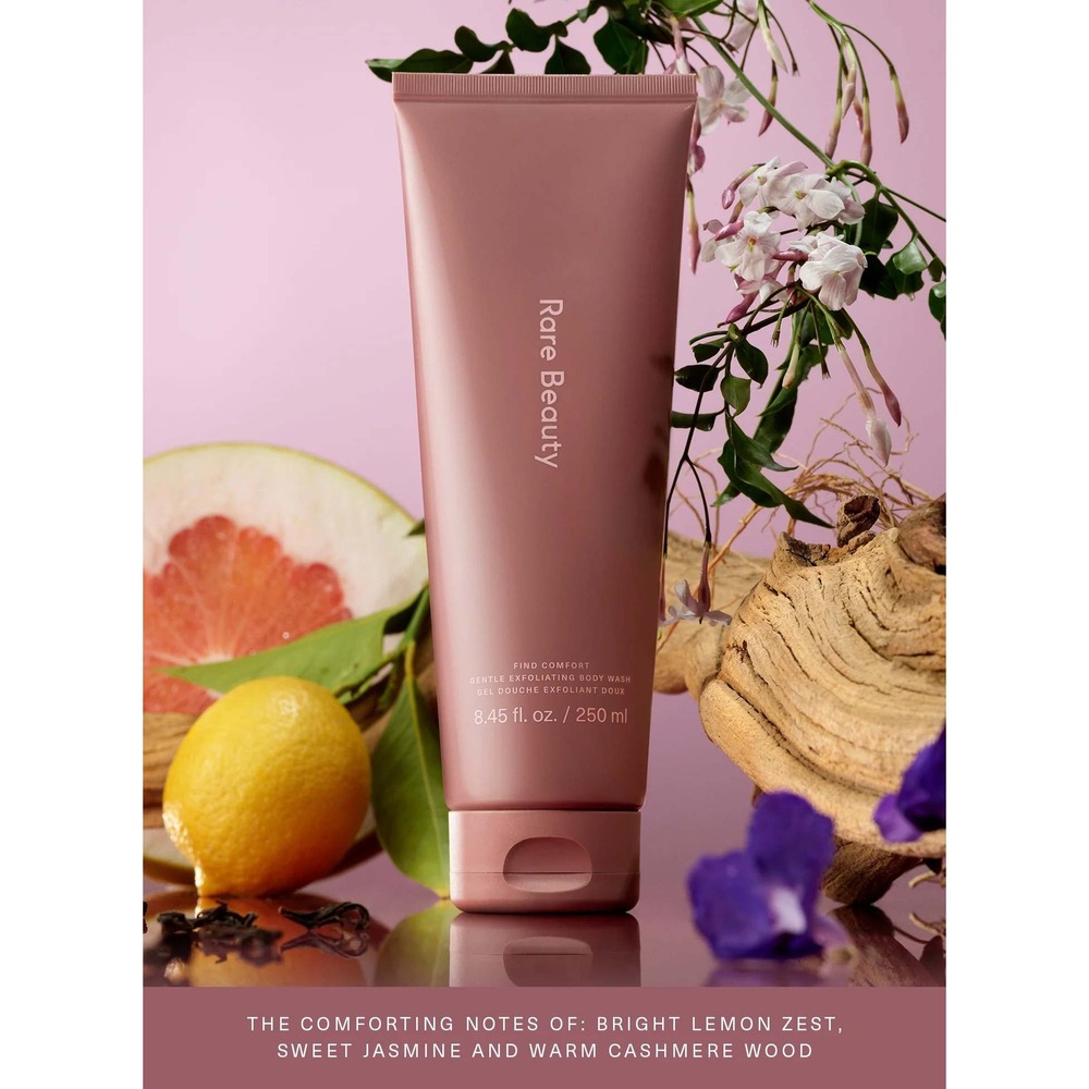 MSRP$24 Rare Beauty Find Comfort Gentle Exfoliating Body Wash 8.45 fl oz /50 ml